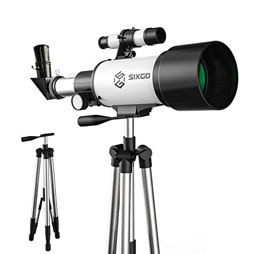 Astronomical Telescope for Beginners Refractor Telescope for Kids and Adults with Tripod Observing Moon and Scenery-Black Astronomical Telescope for Beginners Refractor Telescope for Kids and Adults with Tripod Observing Moon and Scenery-Black